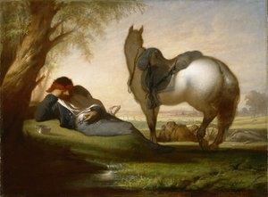 南北戦争の情景、1870年〜71年頃 作： William Rimmer